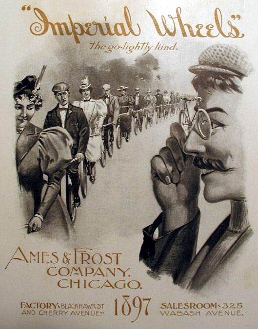 Imperial Wheels bicycle ad