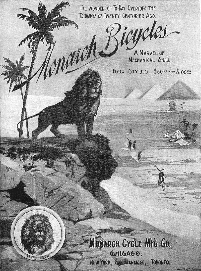 1896 Monarch bicycle ad