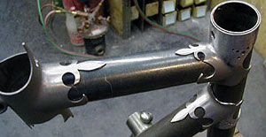 Frame jewelry by Peter Mooney