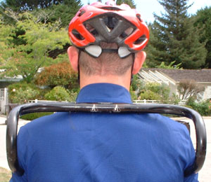 Bar width equals shoulder width