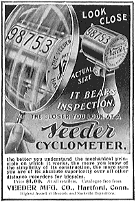 Veeder Cyclometer ad