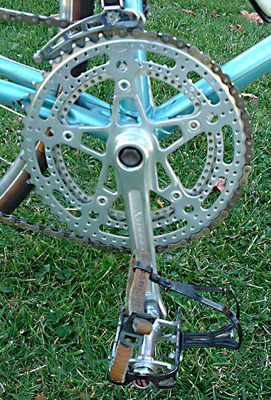 Stronglight 93 drilled crank