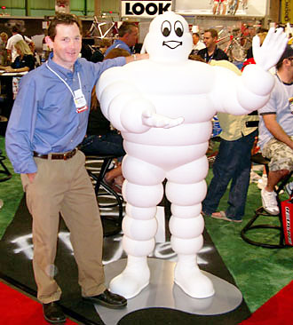 Bib is the easiest celebrity to photograph at Interbike